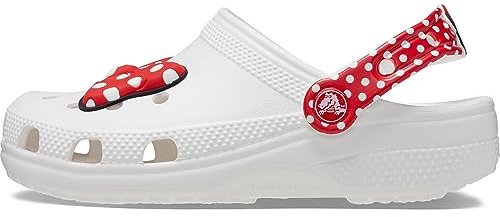 Crocs Toddler Disney Minnie Mouse Classic Clog White/Red Size 6 UK Child