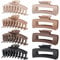Hold Me Tight 8 Pack 4.1 Inch Large Hair Claw Clips for Women Hair Clips Thin Thick Curly Hair 90’s Strong Big Grip Matte Banana Clips with Strong Jaws for girls, ladies (Light)
