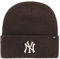 '47 Brand Beanie Wintermütze - Haymaker NY Yankees braun