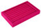 Earring Jewellery Boxes Ring Display Red Ring Display Stand Ring Display Tray Slot Fashion Jewelry Organizer Holder Case Box Showcase (Rose Red)