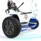 ELEKGO 8.5 All-Terrain Hoverboard, intelligente App-Offroad-Hoverboards, mit Go-Kart, Bluetooth, starkem Doppelmotor, für Kinder und Erwachsene (Blue+black kart)