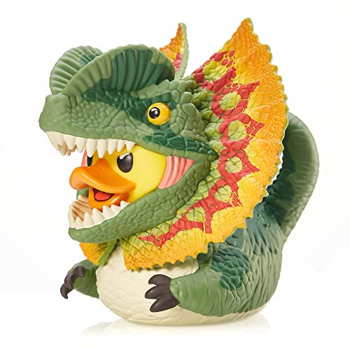 TUBBZ Boxed Edition: Jurassic World Rebirth - Dilophosaurus Cosplaying Rubber Duck Vinyl Figure
