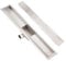Plumbsys Duschrinne 80cm, Edelstahl Ablaufrinne für Badezimmer，Duschablauf Siphon mit Geruchsstop und Haarsieb，Ablaufrinne extra flach，Schnelle Drainage