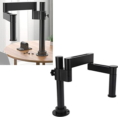 Mikroskop-Gelenkarm, Drehbarer Mikroskoparm, Kamerahalterung, Tischständer, 360° Drehbarer Mikroskopständer aus Aluminiumlegierung für Stereomikroskope