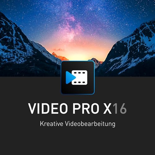 MAGIX Video Pro X16 - Kreative Videobearbeitung I Videobearbeitungsprogramm I Videoschnittprogramm I Windows 10 / 11 I 1 Volllizenz für 2 Geräte als praktischer Sofortdownload