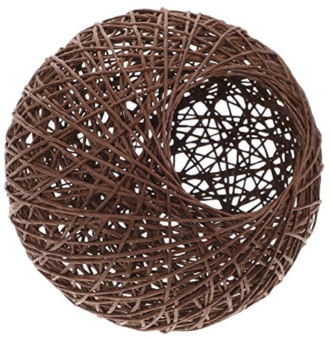 CRILSTYLEO Rattan-lampenschirm – Dekorativ – Moderner Deckenlampenschirm Für Zuhause