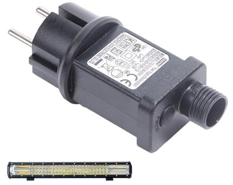 Trasformatore LED A Bassa Tensione - Alimentatore 4,5 V 0,6 A, Sostituzione Driver LED | Europea Portatile Impermeabile, Controller LED Durevole Ideale Per Luci A Stringa Stagionali E Luci Per P