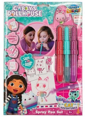 Gabby's Dollhouse - Sprühstifte Set