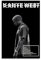 Kanye Poster West Rapper Poster auf Leinwand, ästhetische Wandkunst, moderne Heimdekoration für Schlafzimmer, Wohnzimmer, 20 x 30 cm, ungerahmter Stil