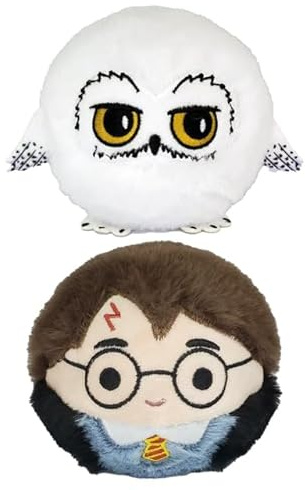 TY Beanie Bouncer Harry Potter & Hedwig Bouncy Balls 2-Piece Set – Soft Plush Toy Duo for Kids – Collectible Cuddly Plushies – Stuffed Toy Gift for Boys & Girls – Fun Play Set for Fans & Collectors