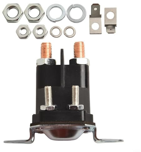 Emiif Rasentraktor Magnetschalter Starter Magnetspule 12Volt 4polig Ersatzteil für Ariens für Bolens Castel-Garden für Stiga für Murray