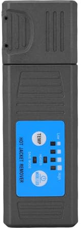 Yctze Dénudeur Thermique de Fibre Optique M8, Outil de Dénudage chauffé Horizontal, Dénudeur d'activation de Chauffage Automatique pour 1 à 48 Cœurs de Fibres de Ruban Nu avec Double Mécanisme de