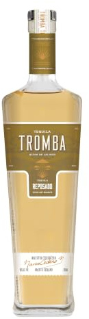 Tromba Reposado Tequila 70cl - 100% Agave Mexican Spirit, Additive Free Small Batch, Highlands Jalisco - Vanilla, Caramel & Spice Notes, Aged 6–8 Months in Oak