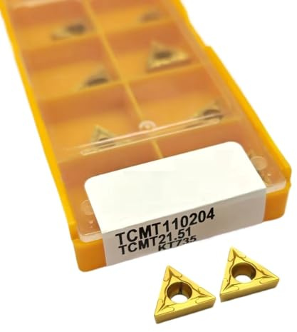10 PZ Inserto In Metallo Duro Per Tornitura Utensile Per Tornio CNC Per DCMT0702 TCMT1102 Utensili Per Tornio(TCMT110204 KT735)