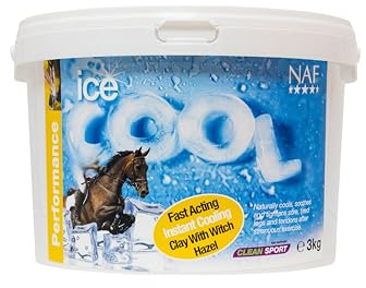 NAF Ice Cool Gel 2.5L – Rapid Cooling Gel for Horses’ Legs & Muscles – Soothes, Refreshes & Aids Recovery Post-Exercise – With Witch Hazel & Arnica – Non-Rinse Formula