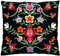 Vervaco Gobelin Stickpackung Kissen Stickset Erwachsene Kissenbezug FOLKLORE Stickerei Set Anfänger Vorgedruckt Kreuzstichkissen Kreatives Handwerk ca. 40 x 40 cm Dekoratives Kissen DIY Geschenkset