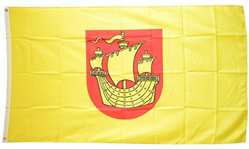 Flaggenfritze® Flagge/Fahne Deutschland Stadt Rerik - 90 x 150 cm