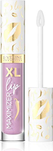 Eveline Cosmetics XL Lip Maximizer Lip Plumping Gloss Nr. 03 - Malediven | Hyaluronsäure, Jojobaöl, Capsaicin-Infusion | Vegane Formel, 4,5 ml