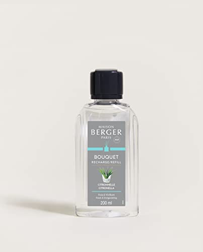 Lampe Berger Citronnelle Raumduft Nachfüllflasche, klar, 200ml, 200