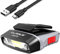 klarus HC3 Head Torch Rechargeable, 100 Lumens Clip on Cap Visor Light,LED Headlight with Motion Sensor Control,Red Warning Light Function, Headlight Flashlight for Fishing Running Camping Hiking