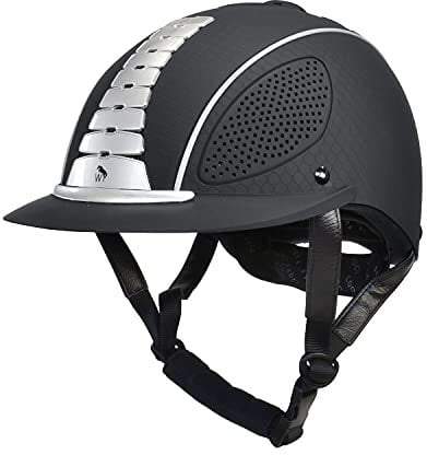 John Whitaker Whitaker Horizon Casque d'équitation pour Femmes, Noir, 50-54 cm