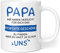 Geschenkideen Papa - Das Perfekte Geschenk Aber Du Hast Ja Uns - Geschenke für Papa Tasse - Vater Geschenk Geburtstag - Keramik 330ml