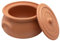 Hakan Handmade Clay Pot with Lid, Natural Unglazed Earthen Cookware, Terracotta Pot, Casserole Dish, Rice Cooking, Clay Pot, Terracotta Pan, Korean, Indian, Mexican Dish, Midi, 4.7 Quarts (4.5 L)