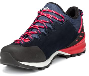 Hanwag W Makra Pro Low Lady GTX Blau - Gore-Tex Robuster wasserdichter Damen Zustiegsschuh, Größe EU 40.5 - Farbe Navy