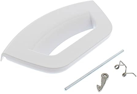 FIND A SPARE Replacement White Door Handle Kit For Hotpoint Washing Machine Alternative to C00285747 / C00507932