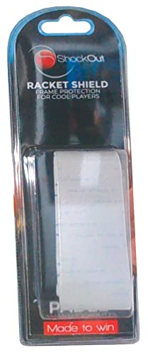ShockOut Protector para Pala de Padel Transparente Autoadhesivo, Resitente de Acabado Top