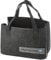 Cepewa Kaminholztasche Stickerei Heimatliebe │ Filz 48x28x25cm dunkelgrau │ Aufbewahrung für Brennholz (1 x Filztasche Heimatliebe dunkelgrau)