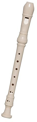 8-håls Högfrekvent Plastblockflöjt Nybörjarmusikinstrument Studentmusikinstrument nybörjare sopran blockflöjt