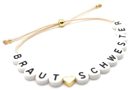 Armband Brautschwester Makramée
