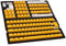 Ducky PBT Double-Shot Keycap Set Yellow - DE Layout