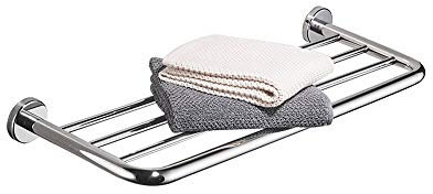 304 Edelstahl Handtuchhalter Chrom Wand Bad Handtuchhalter Regal Regal Bad Handtuchhalter Edelstahl Handtuchhalter Bad Regal Regal Organizer Rack(Größe:50cm)