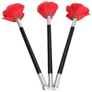 Stick To Rose Flower Magic Tricks Flowers Close Up Street Stage Magic Props Magie Illusion Gimmicks Requisiten Zubehör