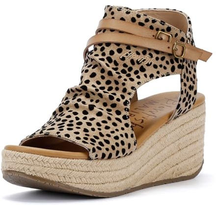 Blowfish Malibu Lacey Pixie Sandali Leopardati Da Donna - EUR 39
