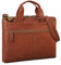 STILORD 'Ross' Leather Laptop Case 14 Inch Slim Vintage Laptop Bags for Men and Women Shoulder Bag for Laptop Work Travel Business Bag, Colour:maraska - Brown