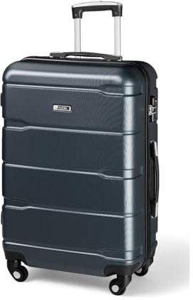 ALEOS. Hartschalen Koffer XL 45x28x66cm Reisekoffer, Hartschalen Trolley, Anthrazit, leicht, Hartschale, robust, 100% ABS+PC, TSA Schloss, leichtgängige 4 Rollen