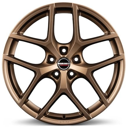 4x Borbet Felgen Y 8x18 ET48 5x112 bronce matt kompatibel mit VW Beetle Caddy e-Golf Eos Golf ID.3 Jetta Passat Touran T-Roc