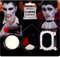 Halloween Special Effects Makeup Set, Blanco Rojo Negro Pinturas Cara y Corporales, Sangre Falsa Lavable, Halloween Zombie, Pintura Corporal de Maquillaje para Halloween, Fiestas, Carnavales