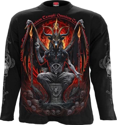 Spiral - Baphomet - Longsleeve T-Shirt Black - M