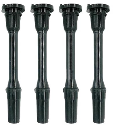 Zündspulenmodul 4 Stück Länge 158 Mm Zündspulenmanschetten Und Feder Für Mitsubishi Für Carisma Für Pajero III Für Space Für Star 4g93 4g94 6g74 MD362913 Zündspule