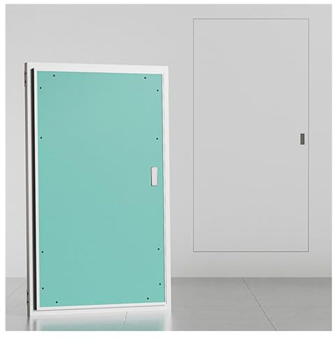 AMUFJJ Revisionsklappe Trockenbau Zugangstürplatte, Versteckte Abdeckung Für Elektrik-/Sanitär-/Wasserzähler-Inspektionsplatte, Zugangsluke Mit Dichtung(18x14in/45.7x35.6cm)