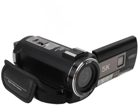 ZJchao 18x Digital Zoom Monocular Camera, Digital Camera With Flip Screen, Easily Zoom in on the Distant View, With a Foldable U Shaped Stand to Stabilize Your Recording and Beautiful