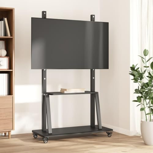 LAPOOH TV Stand on Wheels 32-90 Inch Screen Max VESA 800x600 mm 100kg-379579