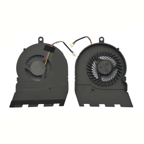 JCxYGAP Kompatibler CPU-Kühlventilator Kompatibel mit 15 5567 5565 15-5565 5767 P66F-Laptop-Modelle(Buy 2 Pieces)