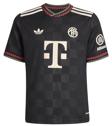 adidas Performance FC Bayern München Trikot 3rd 2025/2026 Kids schwarz, 140 Kinder