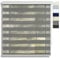 EFIXS Doppelrollo mit Kassette Montage Wand/Decke mit Bohren Breiten: 40-220, Höhe: bis 240 Hier: BxH (170 x 175) cm (Grau) Premium Duorollo, oder ohne Bohren mit Klemmhalter am PVC-Fenster
