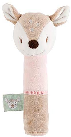 Nattou Greifling Reh Fanny, Rassel und Quietsche, Fanny und Oscar, 10 x 7 x 17 cm
